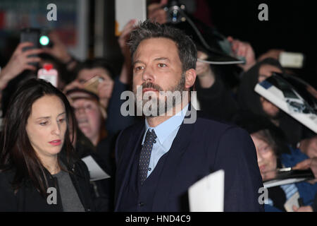 Die Europäische Premiere von "Live by Night" am BFI Southbank - Ankünfte mit statt: Ben Afleck Where: London, Vereinigtes Königreich bei: Kredit-11. Januar 2017: Mario Mitsis/WENN.com Stockfoto