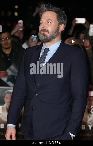 Die Europäische Premiere von "Live by Night" am BFI Southbank - Ankünfte mit statt: Ben Afleck Where: London, Vereinigtes Königreich bei: Kredit-11. Januar 2017: Mario Mitsis/WENN.com Stockfoto