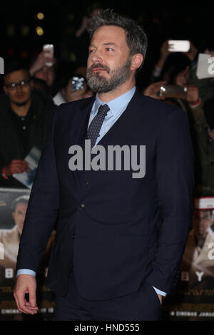 Die Europäische Premiere von "Live by Night" am BFI Southbank - Ankünfte mit statt: Ben Afleck Where: London, Vereinigtes Königreich bei: Kredit-11. Januar 2017: Mario Mitsis/WENN.com Stockfoto