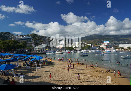 Tlacapanocha Beach, Acapulco, Mexiko Stockfoto