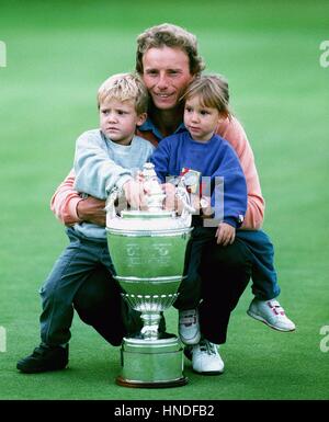 BERNHARD LANGER VOLVO PGA CHAMPIONSHIP 28. Mai 1995 Stockfoto