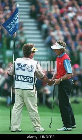 BERNHARD LANGER VOLVO PGA CHAMPIONSHIP 28. Mai 1995 Stockfoto