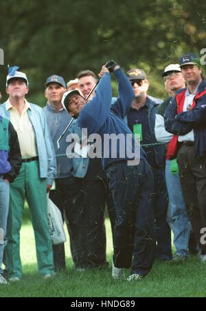 BALLESTEROS 5. Loch Finaltag RYDER CUP ROCHESTER NEW YORK 27. September 1995 Stockfoto