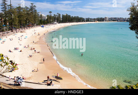 Manly Beach, Sydney, Australien Stockfoto