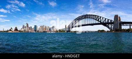 Sydney Opera House und Harbour Bridge, Sydney, Australien Stockfoto