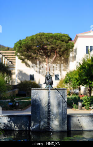 Los Angeles, 28. September: Die wunderschöne Getty Villa am SEP 28, 2014 in Los Angeles Stockfoto