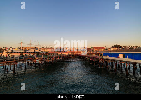 Los Angeles, 28. September: Redondo Strand am SEP 28, 2014 in Los Angeles Stockfoto