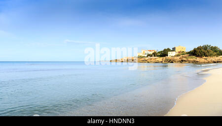 Es Trenc Strand, Mallorca Stockfoto