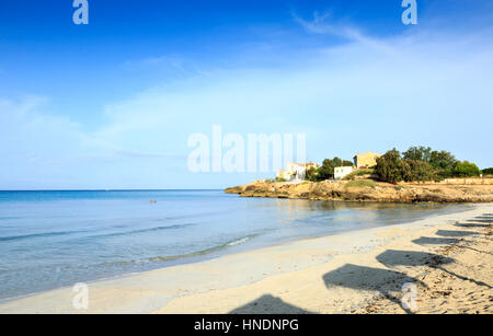 Es Trenc Strand, Mallorca Stockfoto