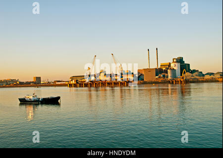 Tate and Lyle Fluss Themse London Stockfoto