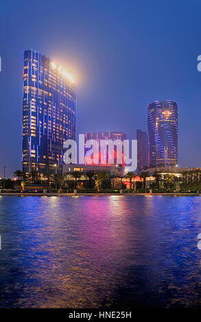 Stadt der Träume, Taipa Island, Macau, China Stockfoto