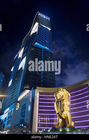 MGM Grand Hotel and Casino, Macau, China Stockfoto