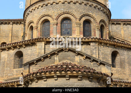 Neben dem Bett. Basilika des Heiligen Herzens. Paray-le-Monial. Stockfoto