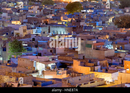 Stadtbild, Jodhpur, Rajasthan, Indien Stockfoto