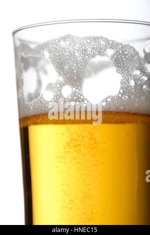 Glas Bier - Studio sho Stockfoto