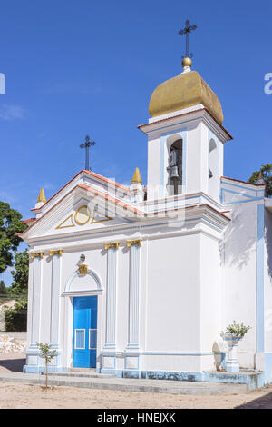 Brasilien, Bundesstaat Rio De Janeiro, Paqueta Island, Blick auf die Capela São Roque Stockfoto