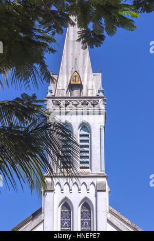 Brasilien, Bundesstaat Rio De Janeiro, Paqueta Island, The Bom Jesus do Monte-Kirche Stockfoto