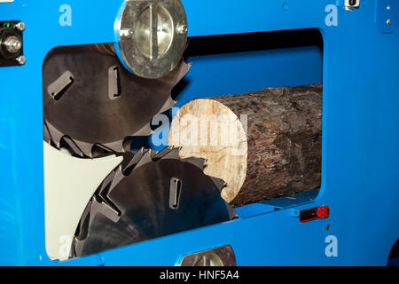 Holzbearbeitungsmaschine Stockfoto