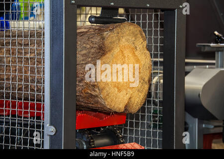 Holzbearbeitungsmaschine Stockfoto