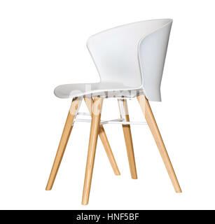 Moderne Kunststoff Küchenstuhl Stockfoto
