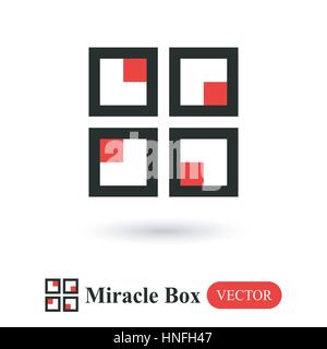 Wunder-Box (abstrakte Symbol) Stock Vektor