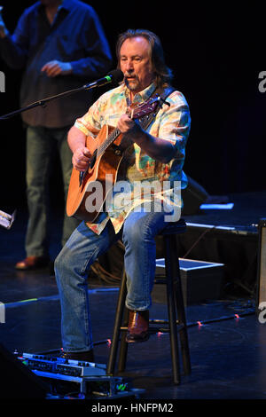 Fort Lauderdale, FL, USA. 11. Februar 2017. Jim Messina führt auf das Broward Center am 11. Februar 2017 in Fort Lauderdale, Florida. Stockfoto