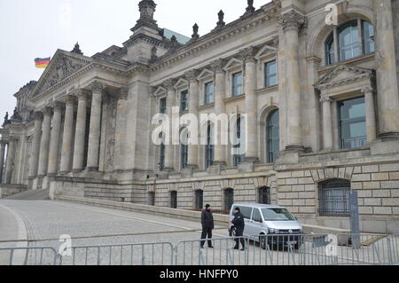 Berlin, Deutschland. 12. Februar 2017. Deutsche Präsidentenwahl 2017 im Reichstagsgebäude in Berlin, Deutschland. Bildnachweis: Markku Rainer Peltonen/Alamy Live-Nachrichten Stockfoto