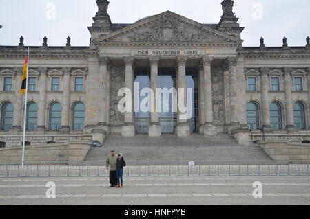 Berlin, Deutschland. 12. Februar 2017. Deutsche Präsidentenwahl 2017 im Reichstagsgebäude in Berlin, Deutschland. Bildnachweis: Markku Rainer Peltonen/Alamy Live-Nachrichten Stockfoto