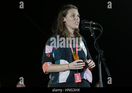 Sydney, Australien. 11. Februar 2017. Die Gewinner des TROPFEST, dem weltweit größten Kurzfilmfestival wurden nach der Veranstaltung in Parramatta Park, Western Sydney bekannt gegeben. Bildnachweis: Richard Milnes/Alamy Live-Nachrichten Stockfoto