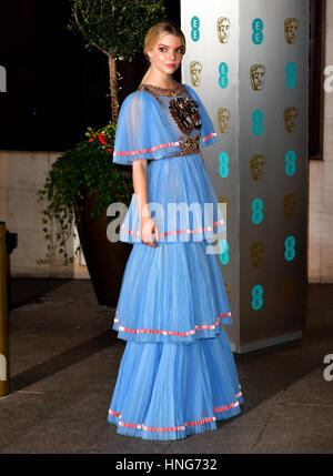 Anya Taylor-Joy Teilnahme an der after-Show party für den EE British Academy Film Awards im Grosvenor House Hotel im Zentrum von London. Stockfoto