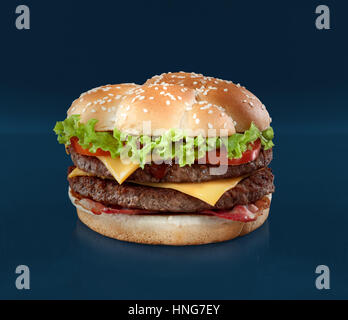 Frische leckere burger Stockfoto