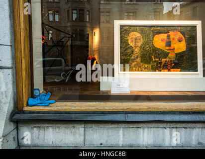 Lost And Found Fäustlinge und Handschuhe Stockfoto