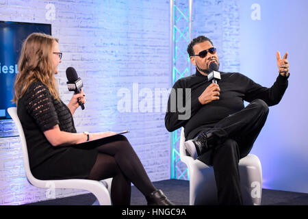 Fatman Scoop anlässlich einer BUILD-Serie Event in London, in ihren Büros Capper Street, London. PRESSEVERBAND Foto. Bild Datum: Freitag, 13. Januar 2017. Bildnachweis sollte lauten: Matt Crossick/PA Wire. Stockfoto