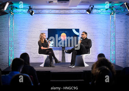 Fatman Scoop anlässlich einer BUILD-Serie Event in London, in ihren Büros Capper Street, London. PRESSEVERBAND Foto. Bild Datum: Freitag, 13. Januar 2017. Bildnachweis sollte lauten: Matt Crossick/PA Wire. Stockfoto