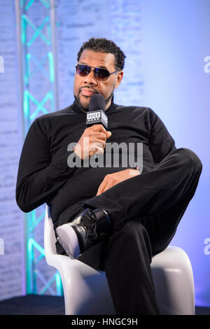 Fatman Scoop anlässlich einer BUILD-Serie Event in London, in ihren Büros Capper Street, London. PRESSEVERBAND Foto. Bild Datum: Freitag, 13. Januar 2017. Bildnachweis sollte lauten: Matt Crossick/PA Wire. Stockfoto