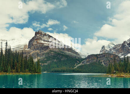 Lake O'hara in den Yoho Nationalpark. Stockfoto