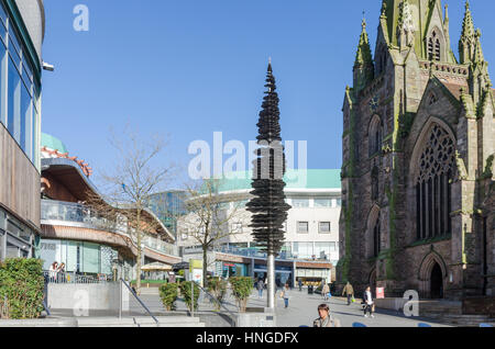 St. Martin in der Stierkampfarena Kirche von Bullring Shopping Centre in Birmingham Stockfoto