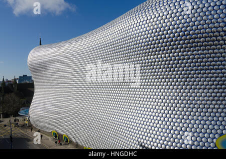 Die futuristische Selfridges Gebäude in Bullring Shopping Centre in Birmingham Stockfoto