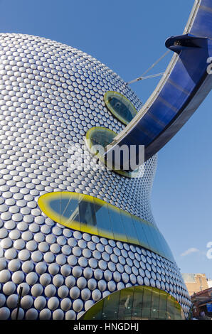 Die futuristische Selfridges Gebäude in Bullring Shopping Centre in Birmingham Stockfoto