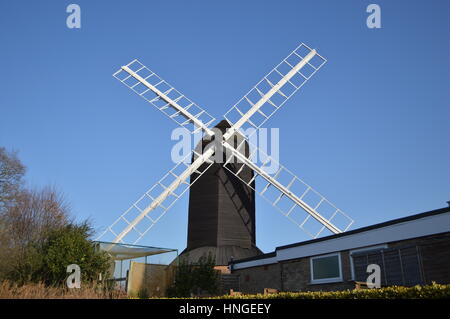 Reigate Heide Windmühle, Surrey, UK Stockfoto