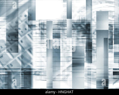 Glitch Hintergrund oder Computer Bildschirm Fehler oder digitale Pixel Rauschen abstrakte Muster TV Signal Fail oder Daten Verfall oder Grunge Tapete. Stockfoto