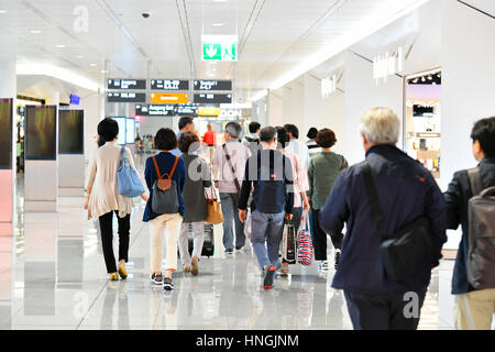 Passagier, Paxe, Pax, Passagiere, Wandern, Tor, Boarding, Zeichen, MUC, EDDM, Flughafen München, Erding, Freising, München Stockfoto