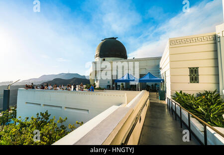 Griffith Observatory Park, Los Angeles, Kalifornien, Usa.  -redaktionelle, 22.07.16. Stockfoto