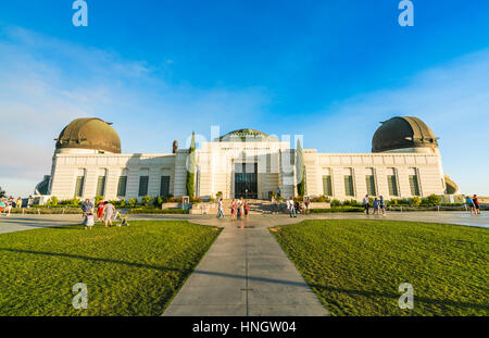 Griffith Observatory Park, Los Angeles, Kalifornien, Usa.  -redaktionelle, 22.07.16. Stockfoto