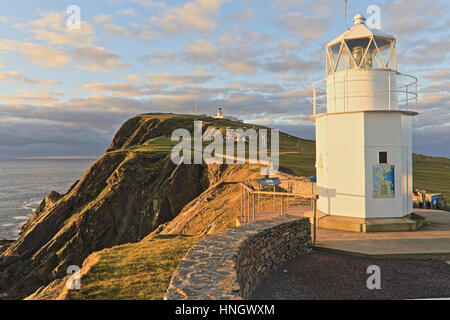 Sumburgh Head im frühen Morgenlicht, Festland, Shetland, Scotland, UK. (HDR) Stockfoto