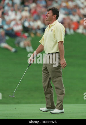 NICK FALDO RYDER CUP VALDERRAMA Spanien 28. September 1997 Stockfoto