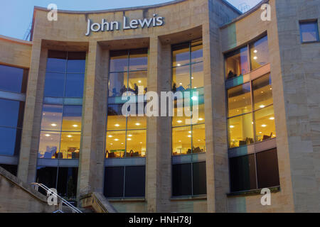 John Lewis Buchanan Galleries Shopping Center Einkaufszentrum Glasgow Stockfoto