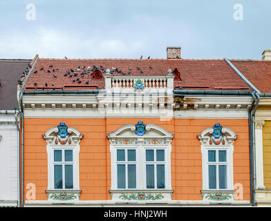 Altbau am Union Square in Timisoara, Rumänien Stockfoto