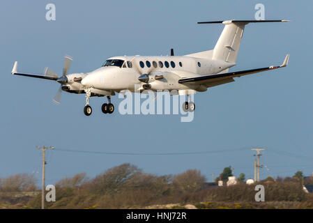 Beachcraft Super King Air Stockfoto