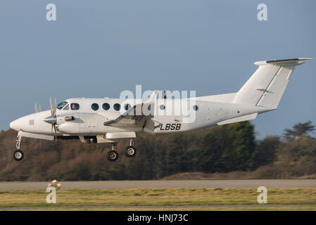 Beachcraft Super King Air Stockfoto